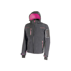 Chaqueta U-Power Space LADY Grey Fucsia