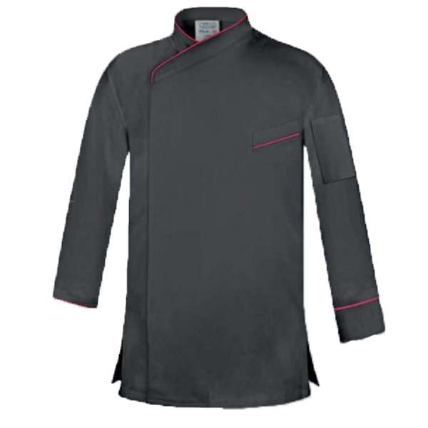 Chaqueta cocinero manga larga (Espalda transpirable) CCE-500