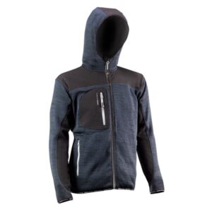 Chaqueta con capucha fija exterior Juba 2897DN KARAVIA Azul Marino - Negro