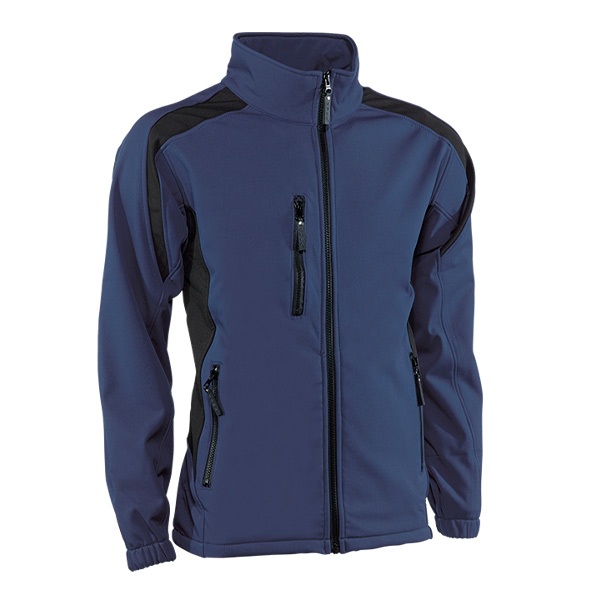 Chaqueta cortavientos Juba 894 Azul Marino-Negro