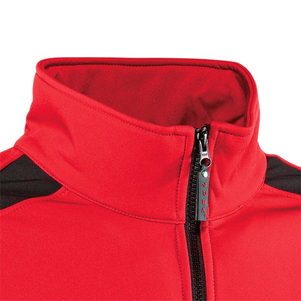 Chaqueta cortavientos Juba W894 Rojo-Negro