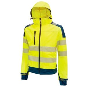 Chaqueta de alta visibilidad U-Power Miky Yellow Fluo
