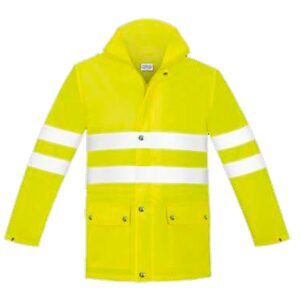 Chaqueta de lluvia alta visibilidad Vesin amarillo