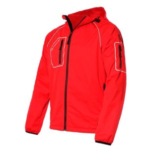 Chaqueta impermeable con capucha Starter Thiny rojo