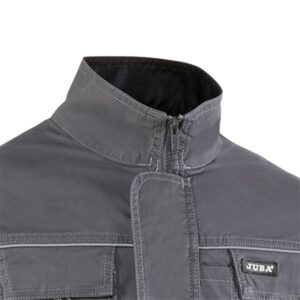 Chaqueta multibolsillos Juba 170 FLEX Gris - Negro