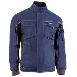 Chaqueta multibolsillos Juba 180 FLEX Azul Marino - Negro