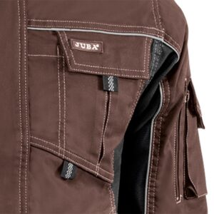 Chaqueta multibolsillos Juba 190 FLEX Marrón - Negro