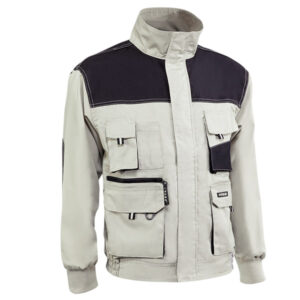 Chaqueta multibolsillos Juba 970 TOP RANGE Beige - Negro