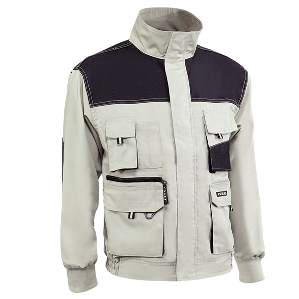 Chaqueta multibolsillos Juba 970 TOP RANGE Beige - Negro