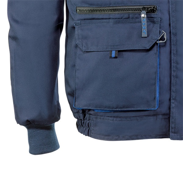 Chaqueta multibolsillos Juba 980 TOP RANGE Azul Marino - Negro