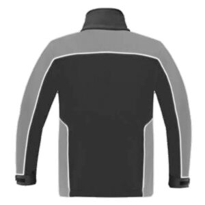 Chaqueta soft shell vivos vesin Bicolor Negro-Gris-2