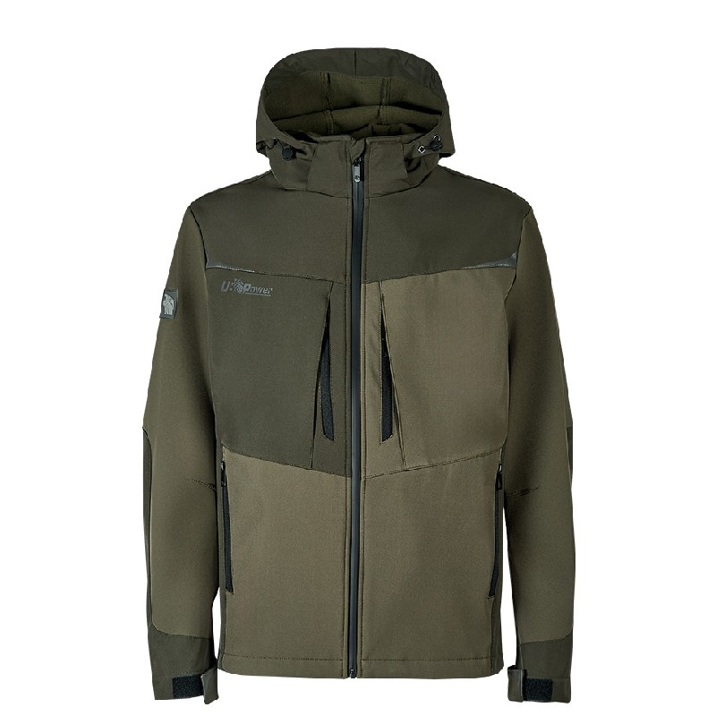 Chubasquero de trabajo U-Power Verve Dark Green