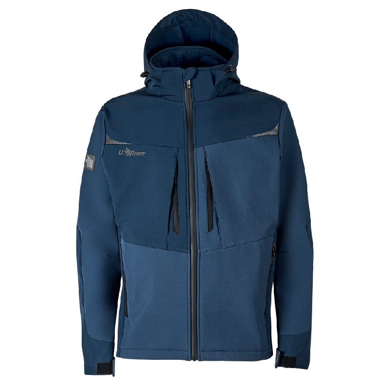 Chubasquero de trabajo U-Power Verve Deep Blue