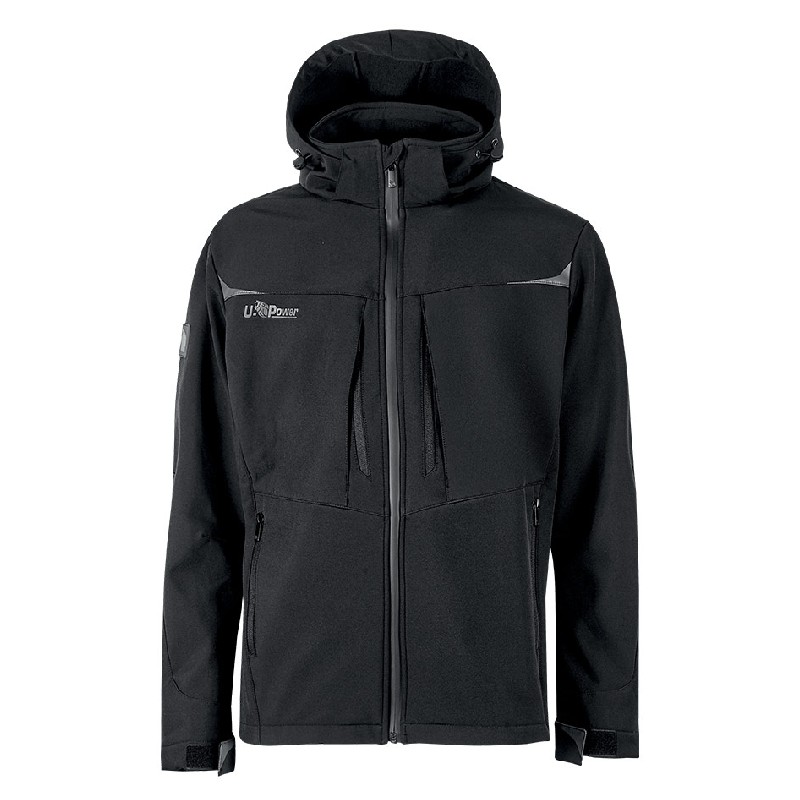 Chubasquero de trabajo U-Power Verve black black