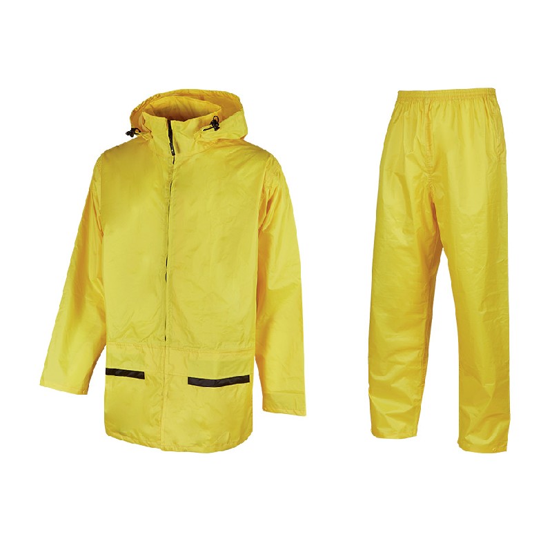 Conjunto Impermeable U-Power Echo Yellow Pepita