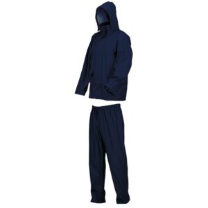 Conjunto impermeable de poliéster Starter azul