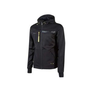 Sudadera de trabajo U-power Galaxy black carbon