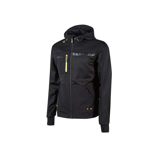 Sudadera de trabajo U-power Galaxy black carbon