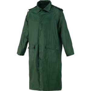 Gabardina impermeable de poliéster Starter verde