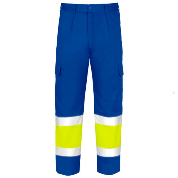 Pantalón Acolchado Multibolsillos AV Vesin Azul