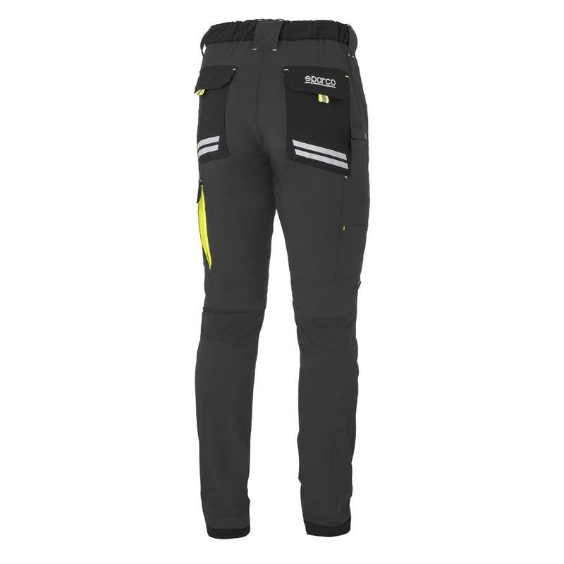Pantalon Tech Sparco KANSAS 02425GSGF GRIS/AMARILLO