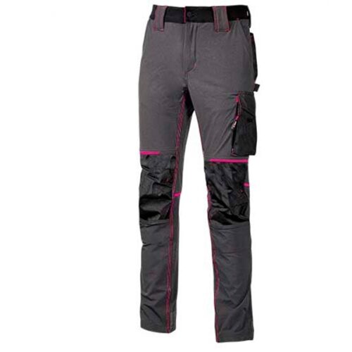 Pantalón U-Power Atom Grey Fucsia