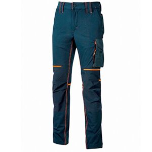 Pantalón U-Power World negro-naranja