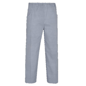 Pantalón con goma en toda la cintura Vesin Blanco-azul PU609