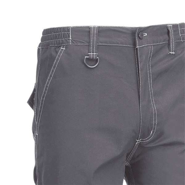 Pantalón corto multibolsillos Juba 152 FLEX Gris