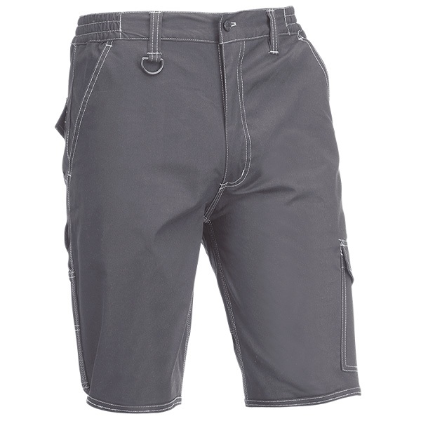 Pantalón corto multibolsillos Juba 152 FLEX Gris
