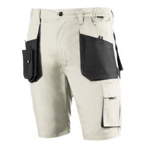 Pantalón corto multibolsillos Juba 972 TOP RANGE Negro - Beige