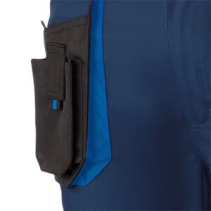 Pantalón de trabajo de trabajo corto multibolsillos Juba 982 TOP RANGE Negro - Azul marino