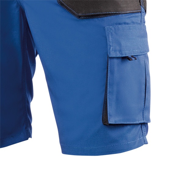Pantalón de trabajo de trabajo corto multibolsillos Juba 992 TOP RANGE Negro - Azulina