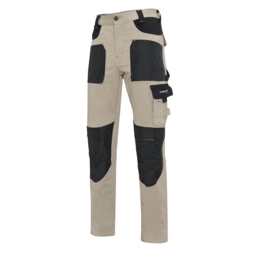 Pantalón de trabajo JHayber Industry Oregón camel y negro