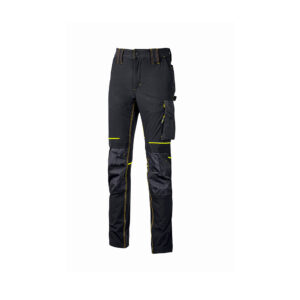 Pantalón de trabajo U-Power Atom LADY Black Carbon