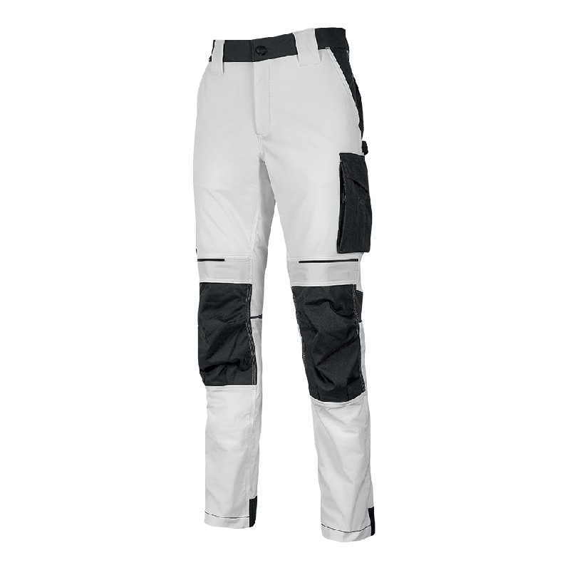 Pantalón de trabajo U-Power Atom White