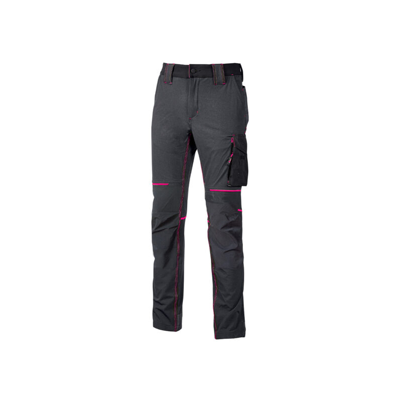 Pantalón de trabajo U-Power World LADY Black Carbon