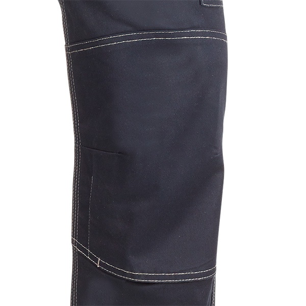 Pantalón de trabajo de trabajo multibolsillos Juba 121 Flex Light Azul Marino