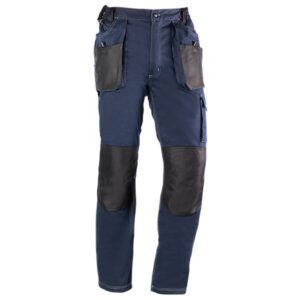 Pantalón multibolsillos Juba 181 FLEX Azul Marino - Negro
