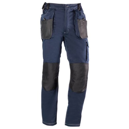 Pantalón multibolsillos Juba 181 FLEX Azul Marino - Negro