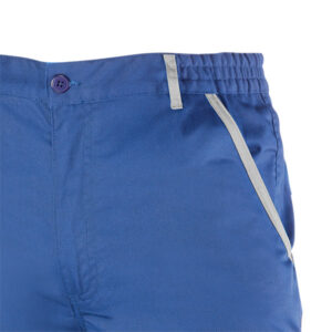 Pantalón de trabajo de trabajo multibolsillos Juba 951 PREMIUM Azulina - Gris