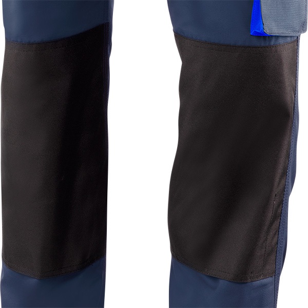 Pantalón de trabajo de trabajo multibolsillos Juba 981 TOP RANGE Negro - Azul marino