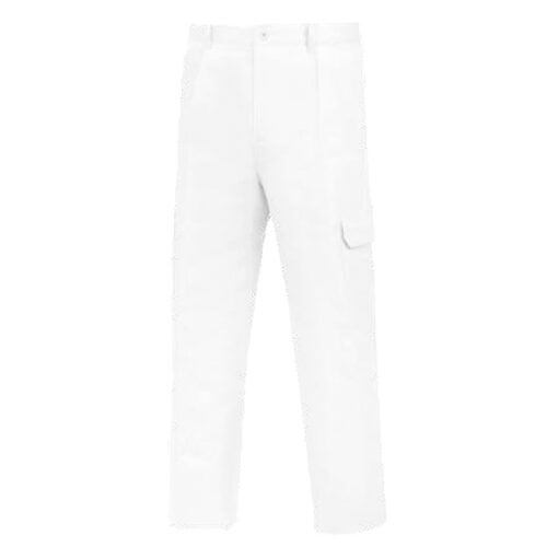 Pantalon multibolsillos Vesin Blanco L-1000