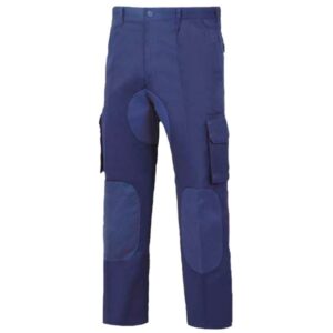 Pantalón multibolsillos con forro de franela vesin azul