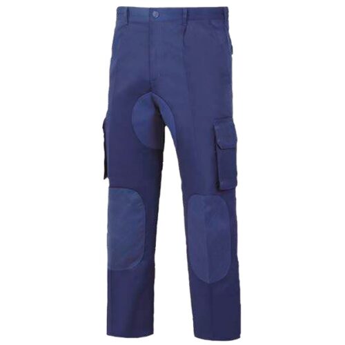 Pantalón multibolsillos con forro de franela vesin azul