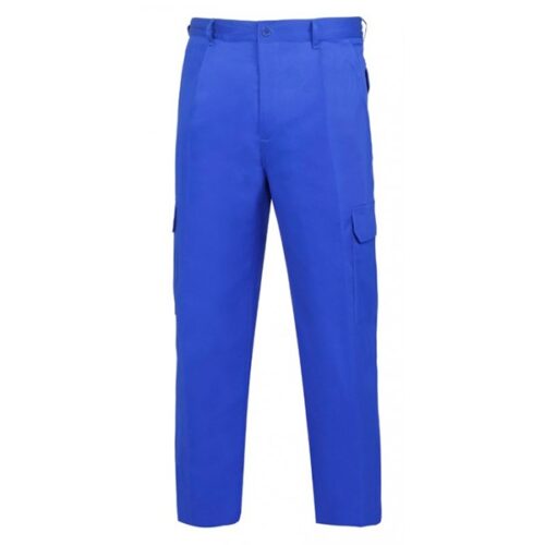 Pantalón multibolsillos con goma acolchado vesin azulina