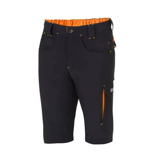 Pantalones shorts sparco LAREDO NEGRO NARANJA