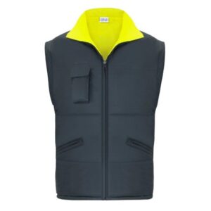 Parka 2 en 1 Chaleco reversible alta visibilidad Vesin verde
