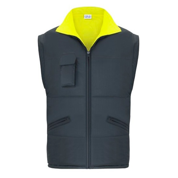 Parka 2 en 1 Chaleco reversible alta visibilidad Vesin verde