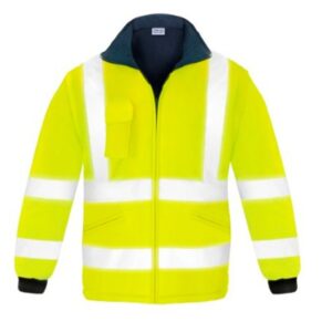 Parka 2 en 1 Chaleco reversible alta visibilidad Vesin amarillo